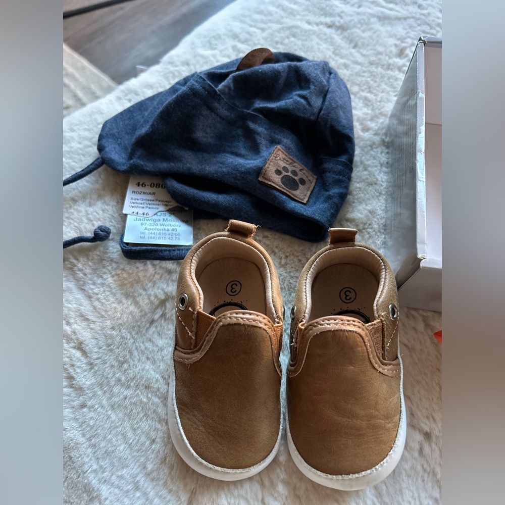 Brown Slip-On baby Shoes
